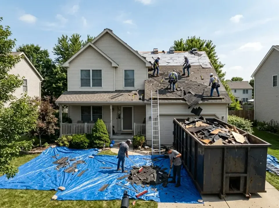 roof-replacement-debris-remova-004 — frequently asked questions, Cheapest Dumpster Rentals in Jasper, IN